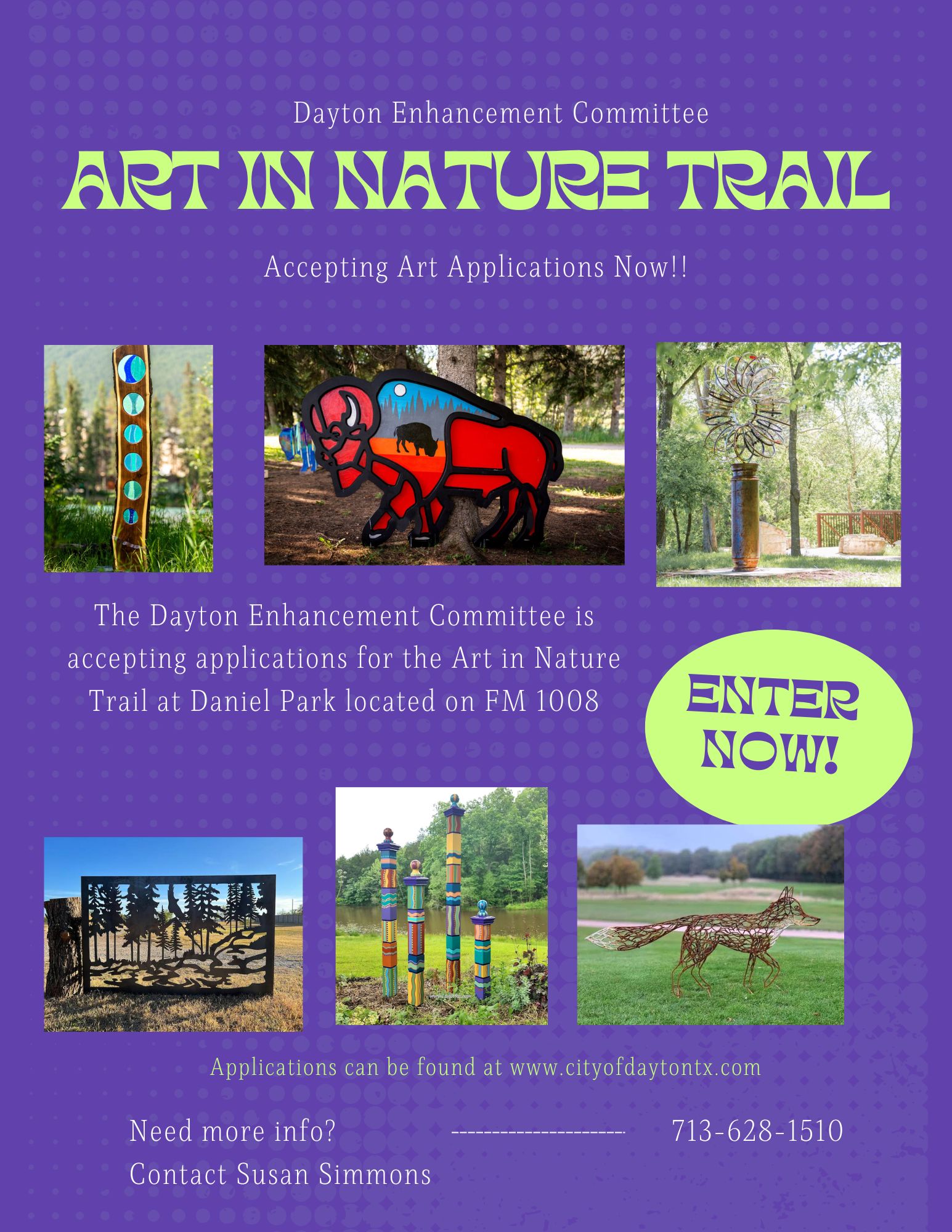 Art in Nature Trail Flyer